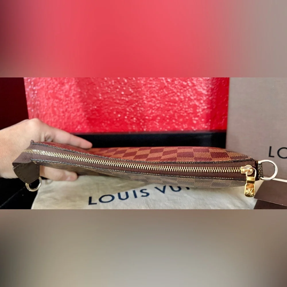 Auth Pochette Accessories NM (2012) Damier Ebene - Picture 8 of 15